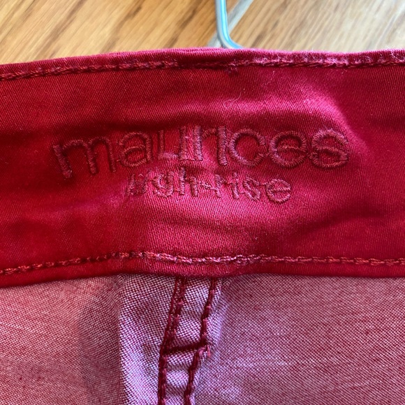 Maurices Red Jeggings - Picture 4 of 6